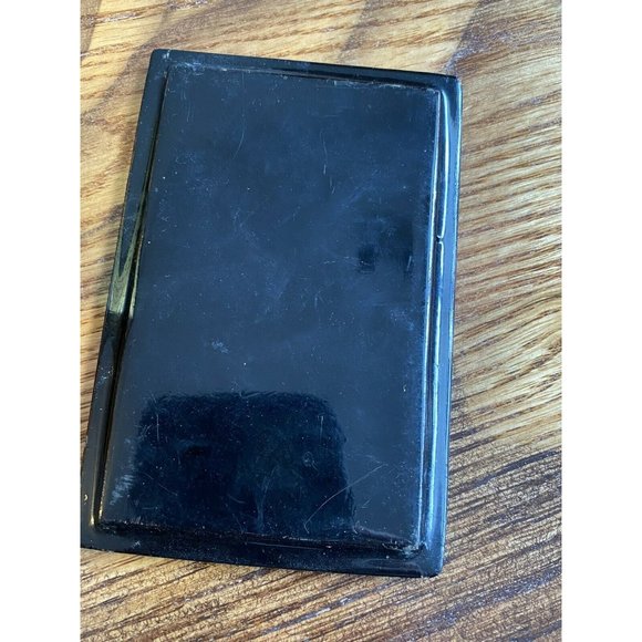 Vintage Black Lacquer Decorative Box w/ Gilt Design Balinese Dancer 4.5"x3"x1.5" - Picture 15 of 16